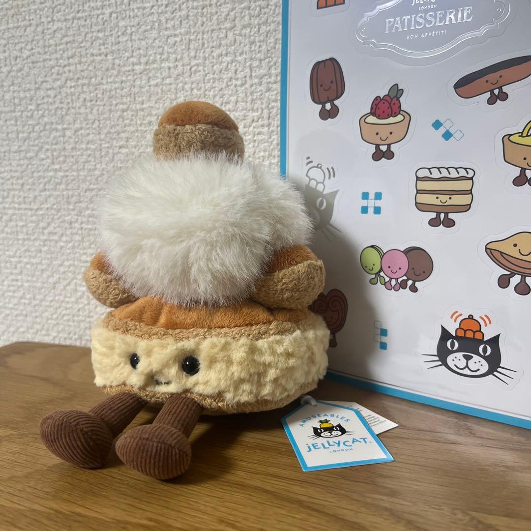  パリ限定アミューズブルズ サントノーレ ぬいぐるみ テープ付き
