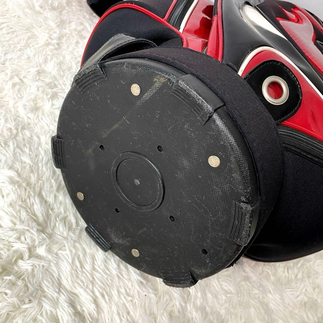 デカロゴ✨ルコックスポルティフ キャディバッグ カート型 大容量 フード付き