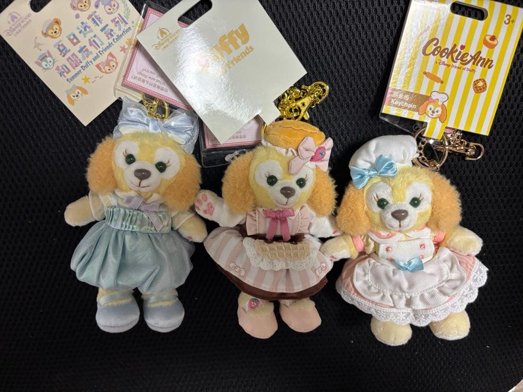 上海ディズニー　クッキーアン　限定キーチェーン　顔厳選