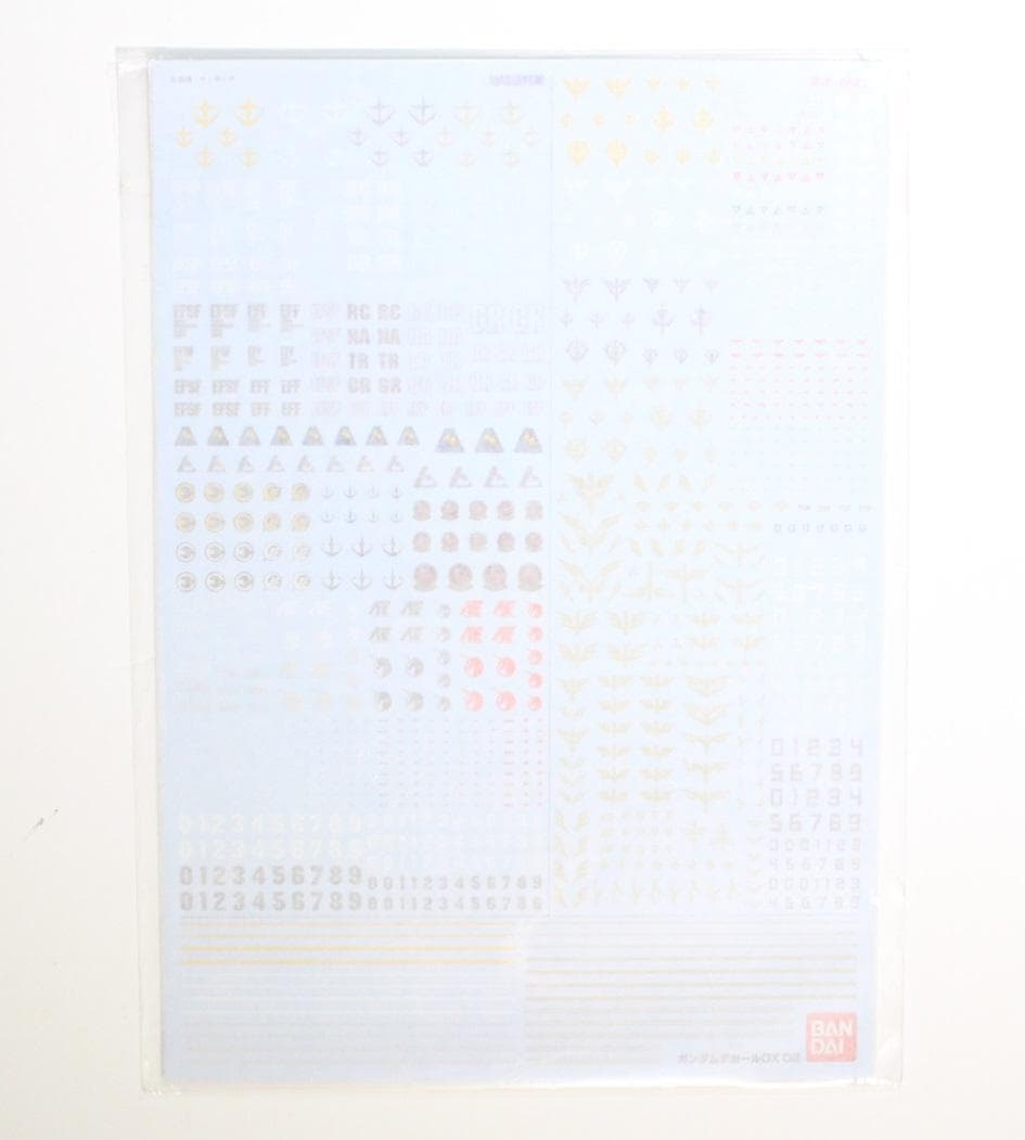 ガンダムデカールＤＸ 02 【ユニコーン系】 HG 1/144 新品未開封品