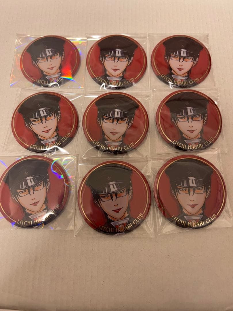 ライチ光クラブ　コラボカフェ　ゼラ　缶バッジ