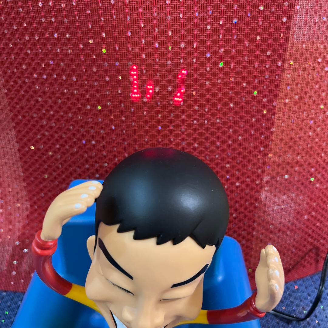 『さんまさん』座っているキャラクター フィギュア　日本テレコム