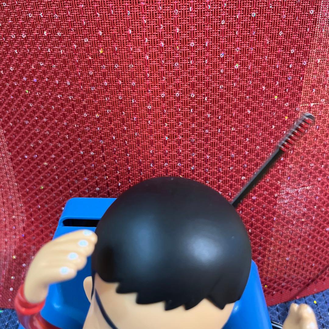 『さんまさん』座っているキャラクター フィギュア　日本テレコム