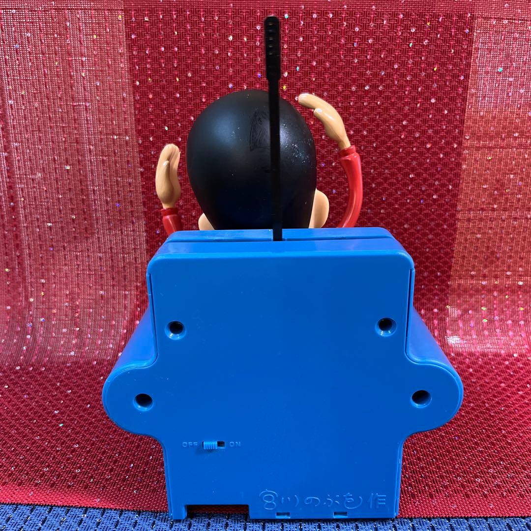 『さんまさん』座っているキャラクター フィギュア　日本テレコム