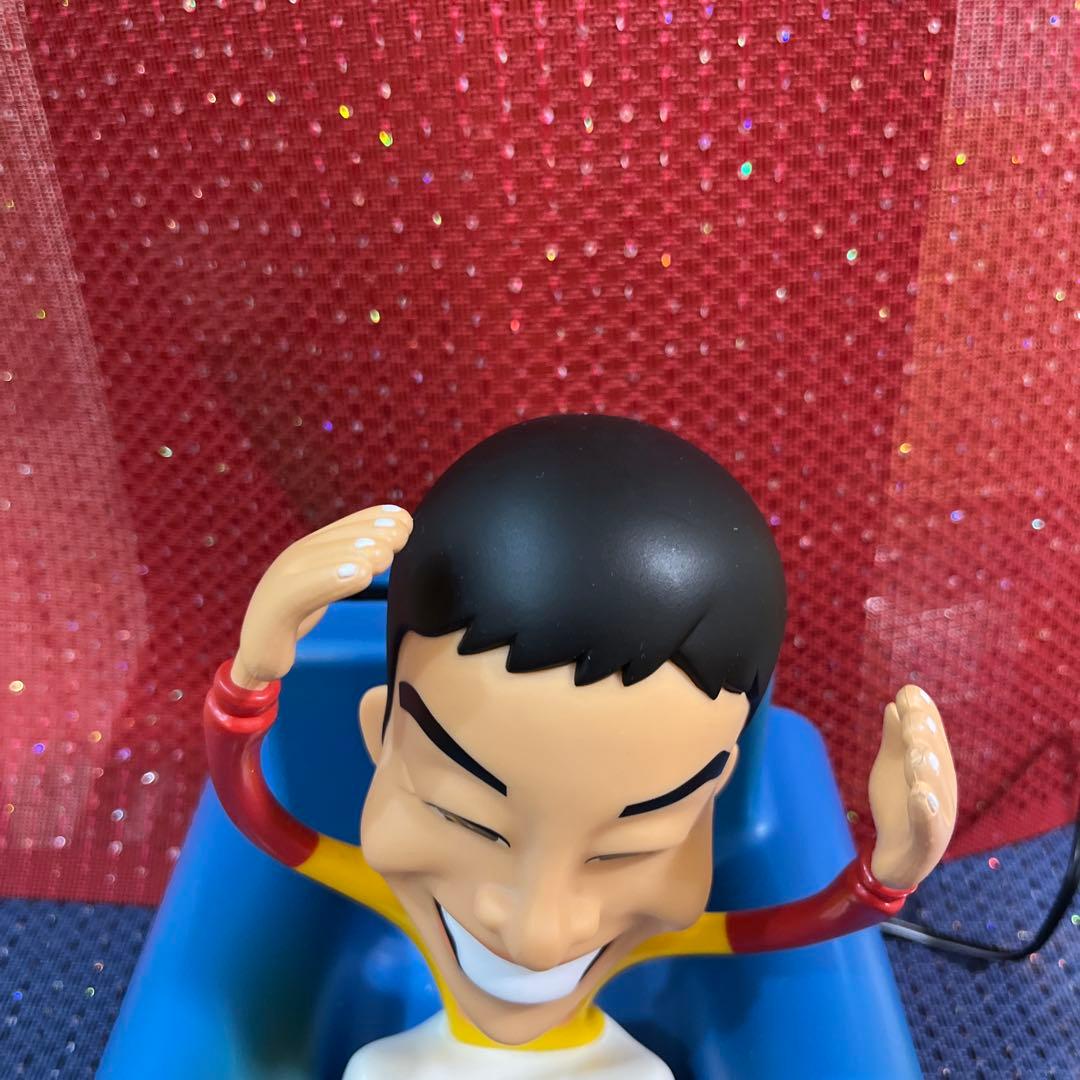 『さんまさん』座っているキャラクター フィギュア　日本テレコム