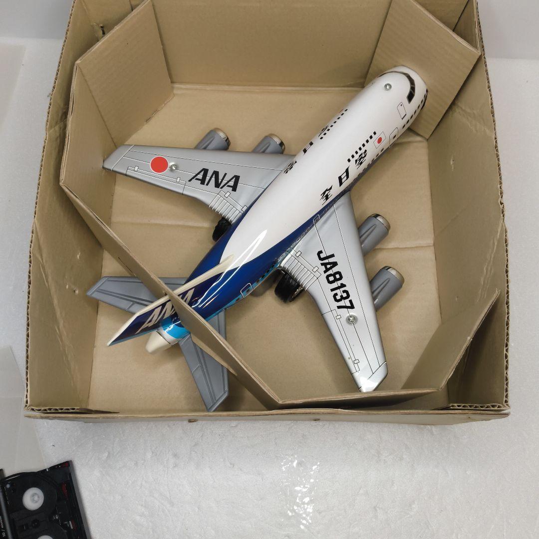 ブリキ 飛行機 ビンテージ 全日空 ANA ジャンボ 747 イチコー