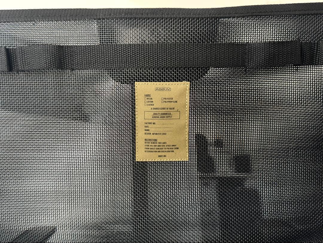 AS2OV x Suday Mountarn ハイバックローバーチェア メッシュ