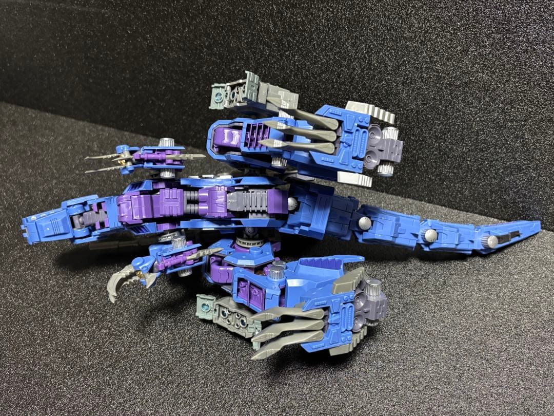 【組み立て済】HMM ゾイド サイコジェノザウラー　ジャンク