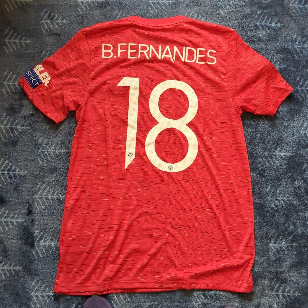 懺戯壊斧さま用　M. UNITED ブルーノフェルナンデスユニフォーム