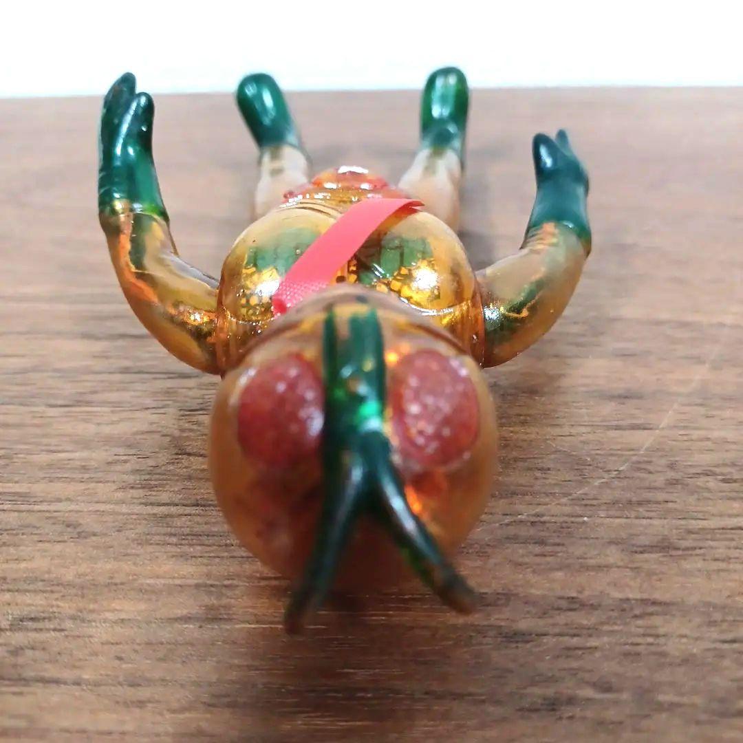 当時物ポピー製スケルトン（モールドあり）「仮面ライダー 」希少ソフビフィギュア