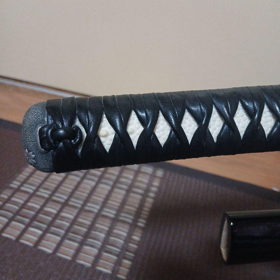 最上級高級居合刀　桜肥後真剣拵(模擬刀　模造刀)