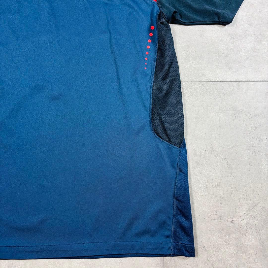 古着ナイキ　サッカーシャツ　Nike Dri-FIT USA代表シャツ　メッシュ