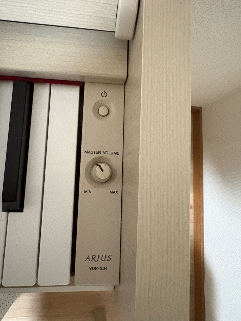 【美品】Yamaha電子ピアノ本体　YDP-S34WA