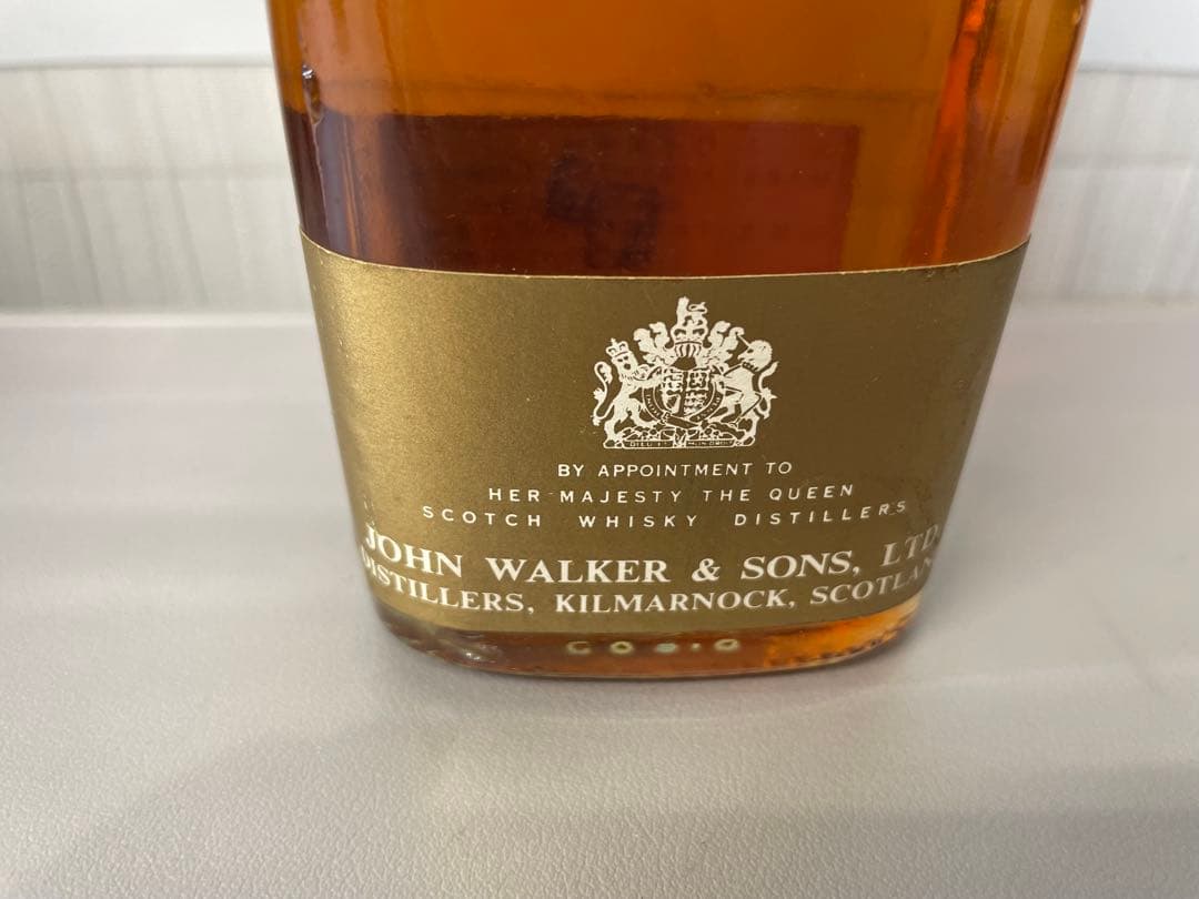 O*G様 ジョニーウォーカー　ブラックラベル　特級　Y7036 スコッチウイスキ