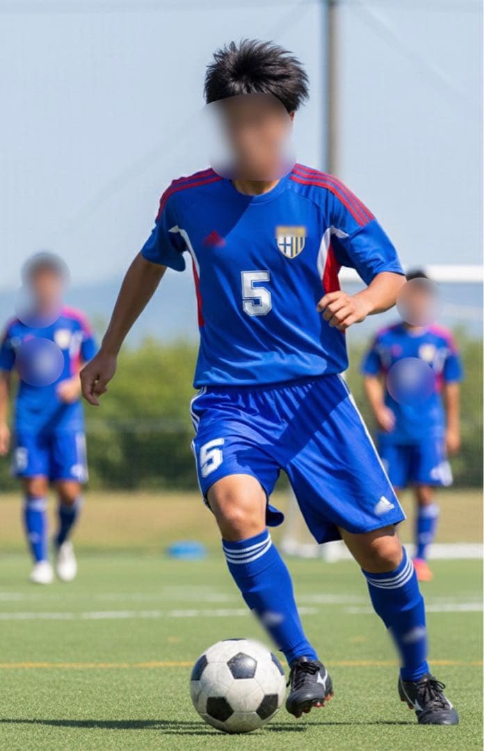 【本日掲載最終日】本庄東高校サッカー部　ユニフォーム　M ホーム＆アウェーセット