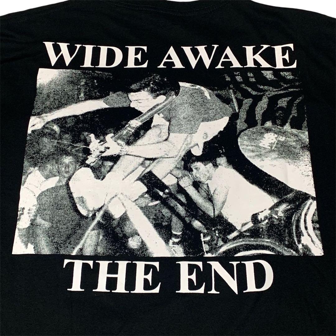WIDE AWAKE THE END 長袖Tシャツ 黒 XXL USハードコア