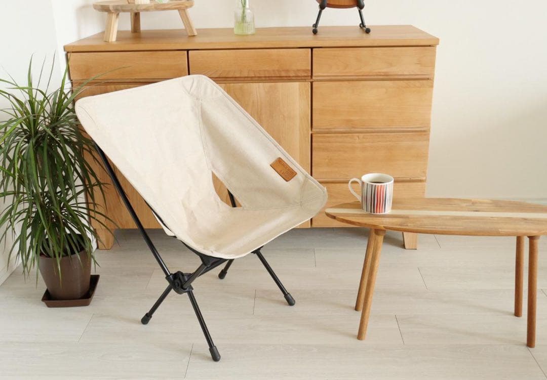 土日限定値下げ！Helinox チェアホーム ベージュ