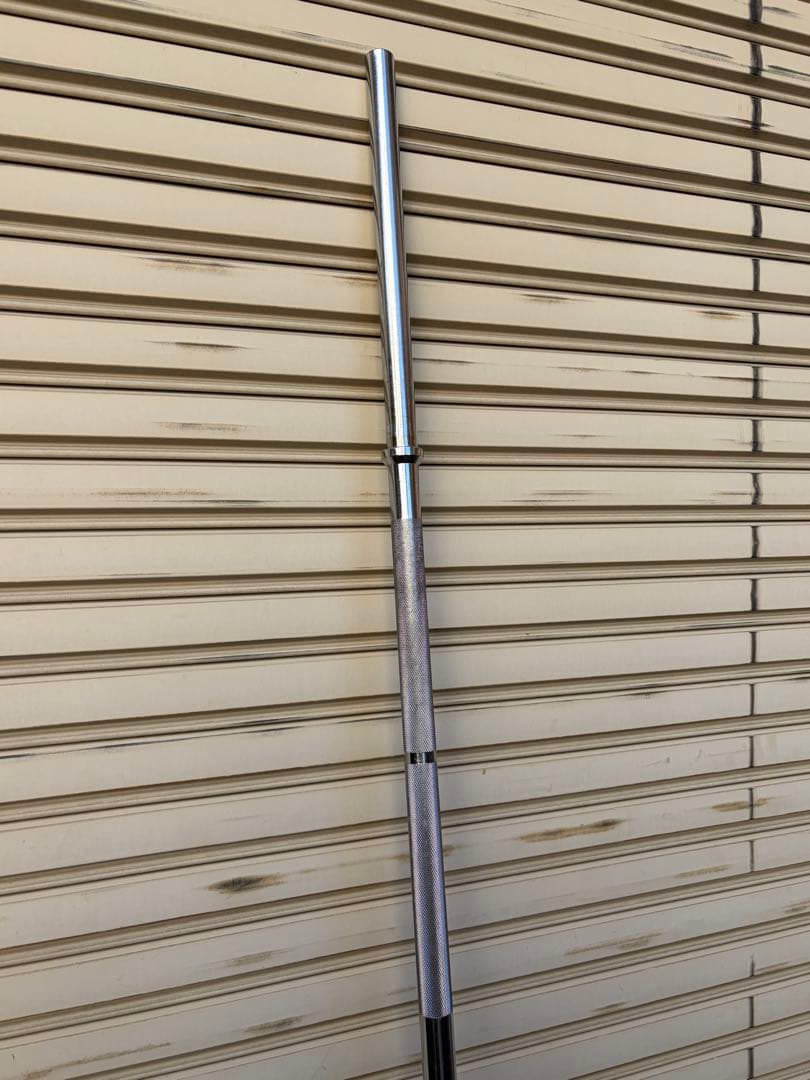 【送料込】バーベルシャフト　全長200cm　直径28mm 管理番号２