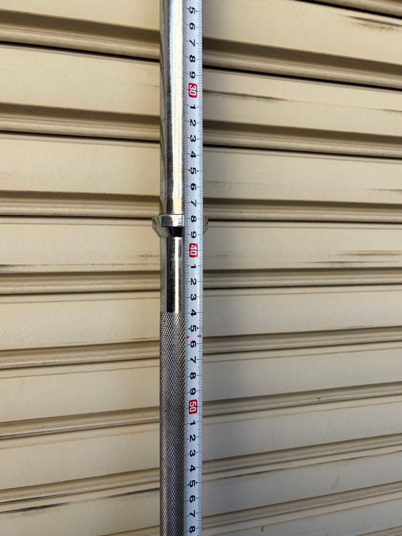 【送料込】バーベルシャフト　全長200cm　直径28mm 管理番号２