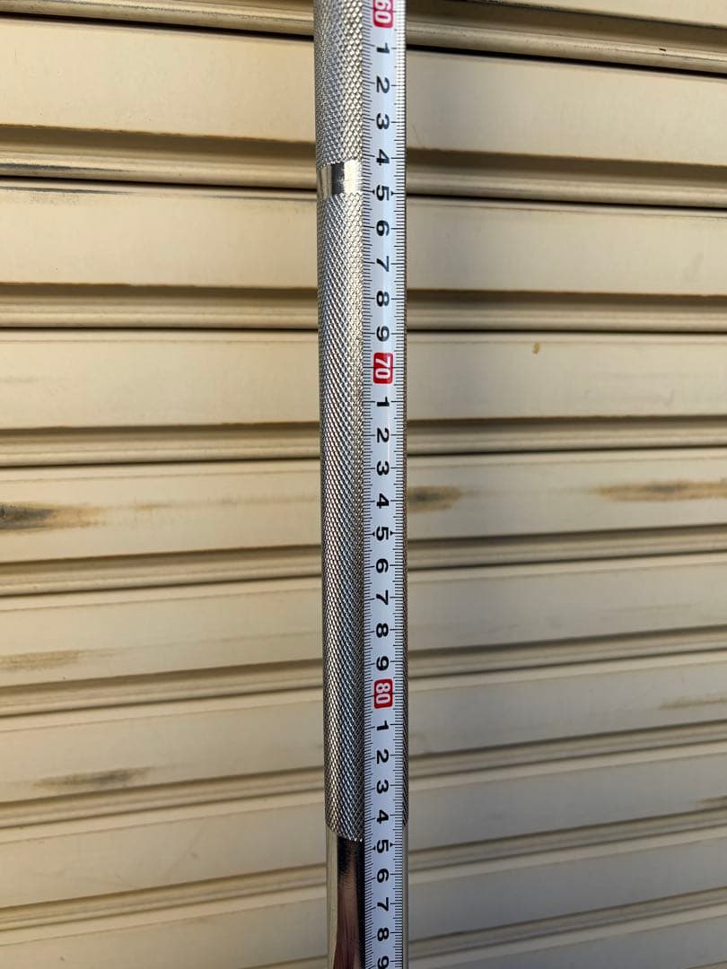【送料込】バーベルシャフト　全長200cm　直径28mm 管理番号２