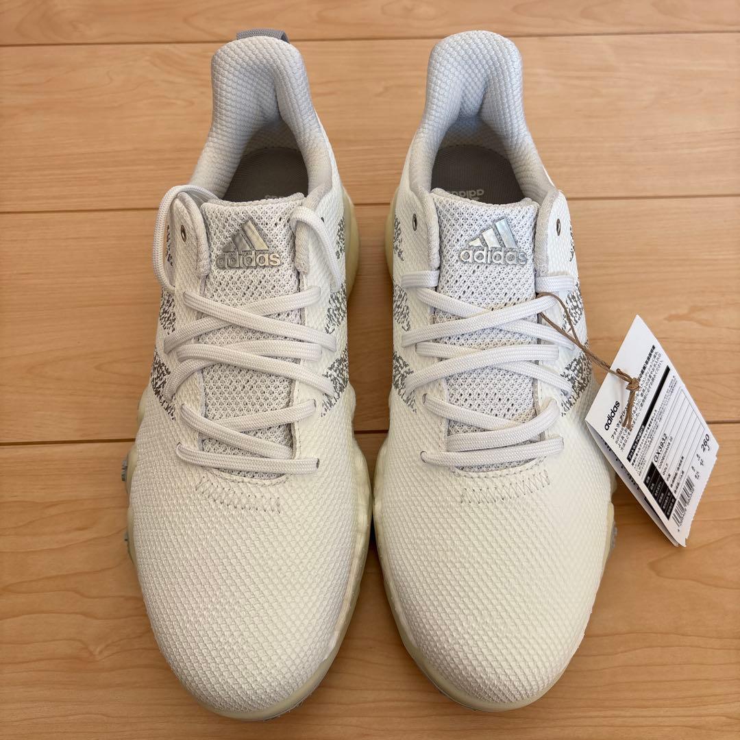 新品 adidas ゴルフシューズ ホワイト コードカオス22 26cm