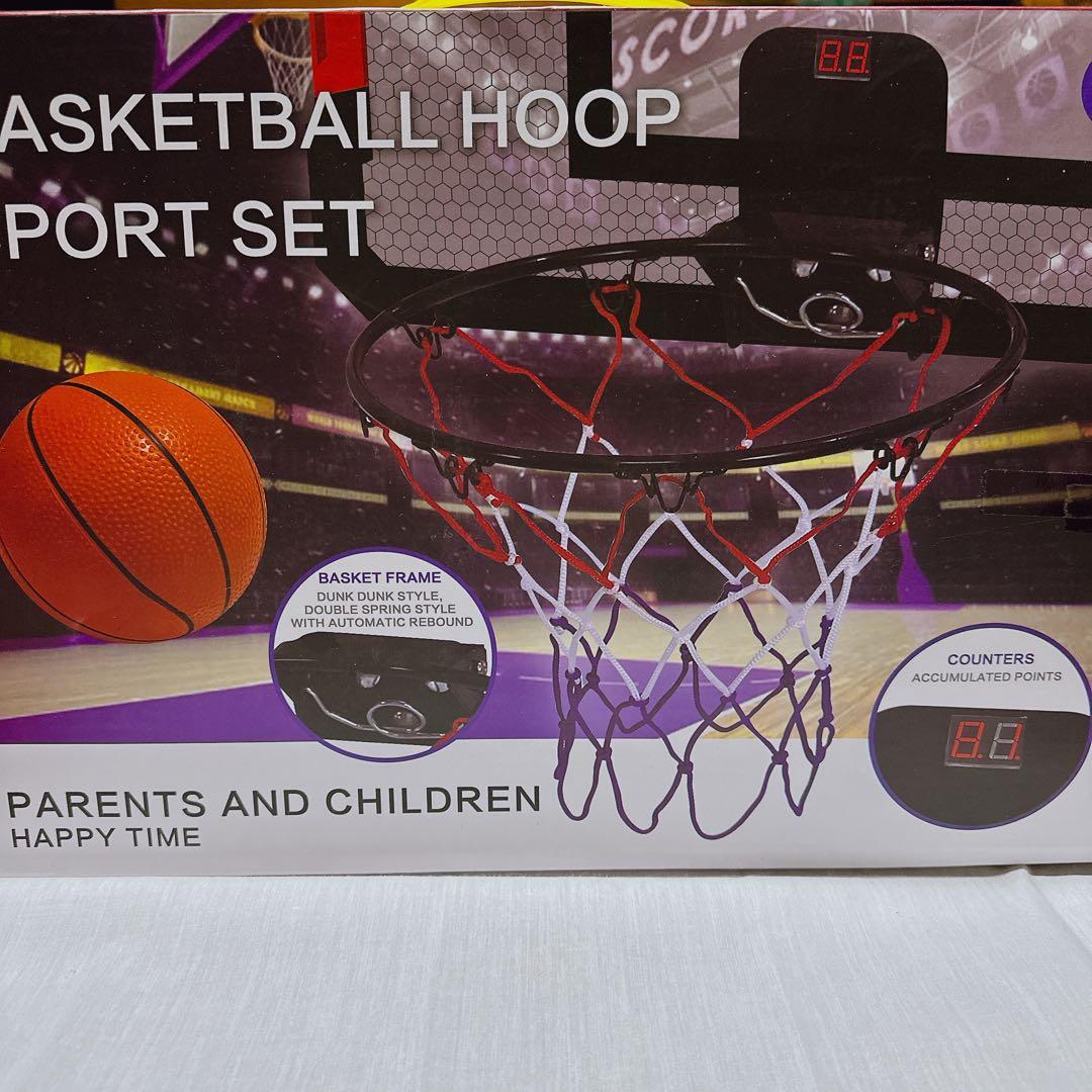 ✨バスケットボールフープセット 電子スコアボード付き