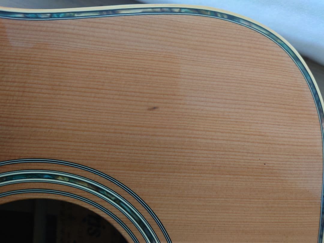 Morris アコースティックギター ユニオンジャック付き