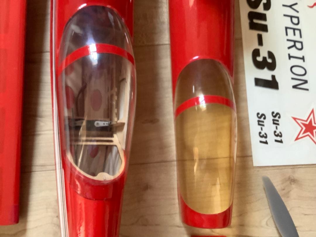 電動ラジコン飛行機　ハイペリオン製　スホーイ　SU ー31