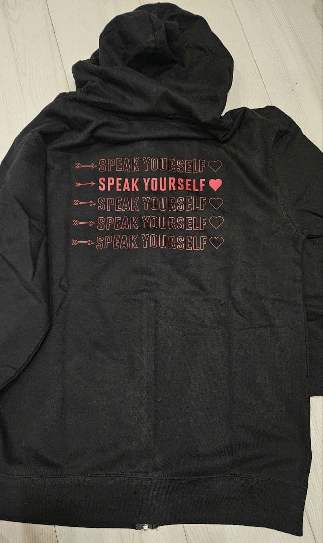 レア新品 USA限定 SPEAK YOURSELF パーカー フーディbts