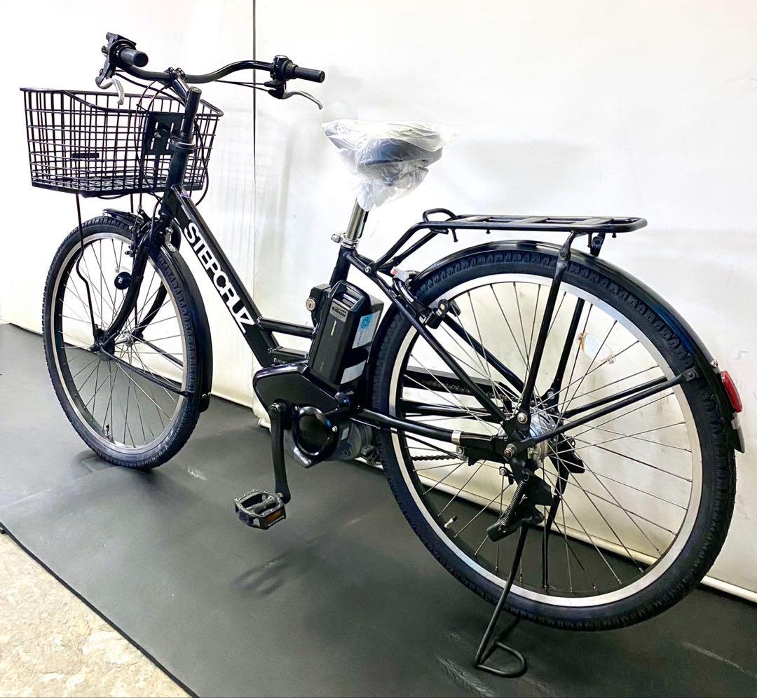 1年保証 送料無料　ブリヂストン　ステップクルーズ　黒色　電動アシスト自転車