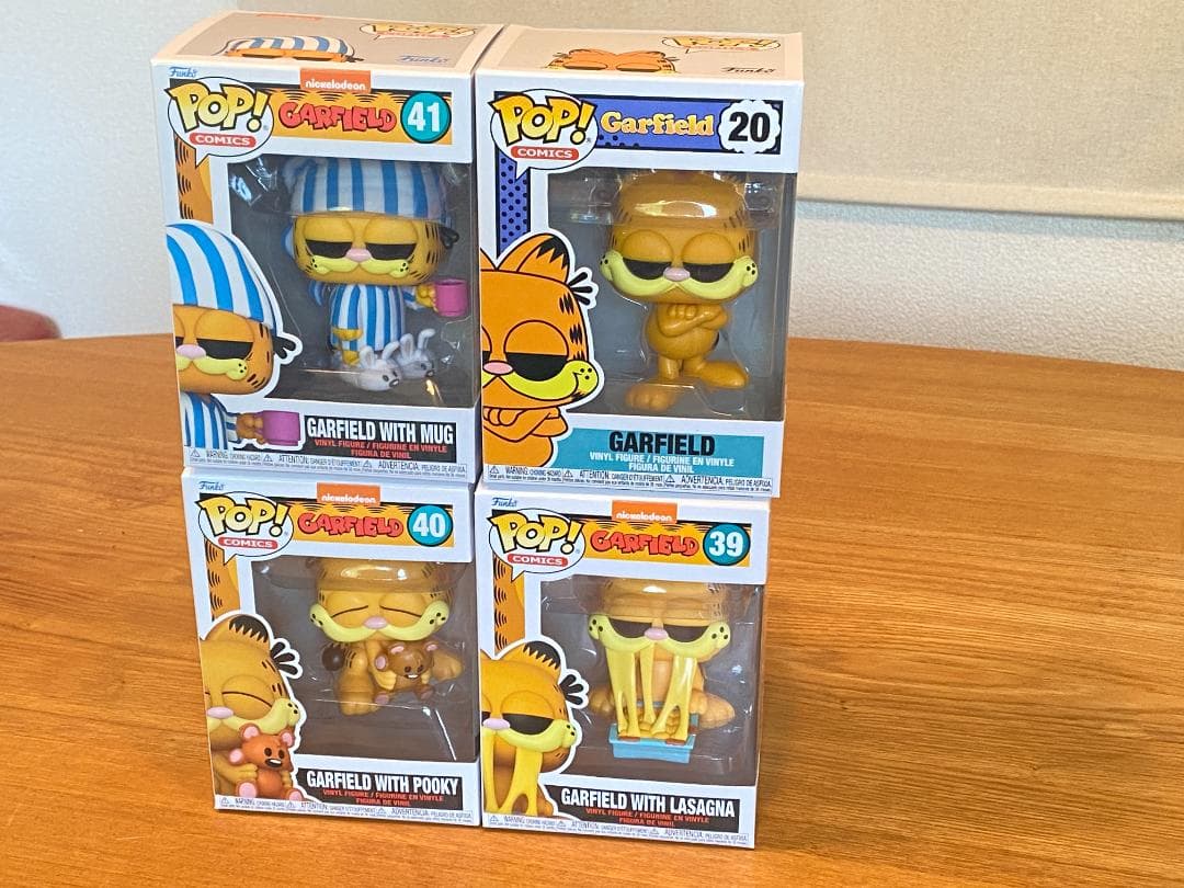 ガーフィールド フィギュア 4体セット FUNKO POP ファンコポップ