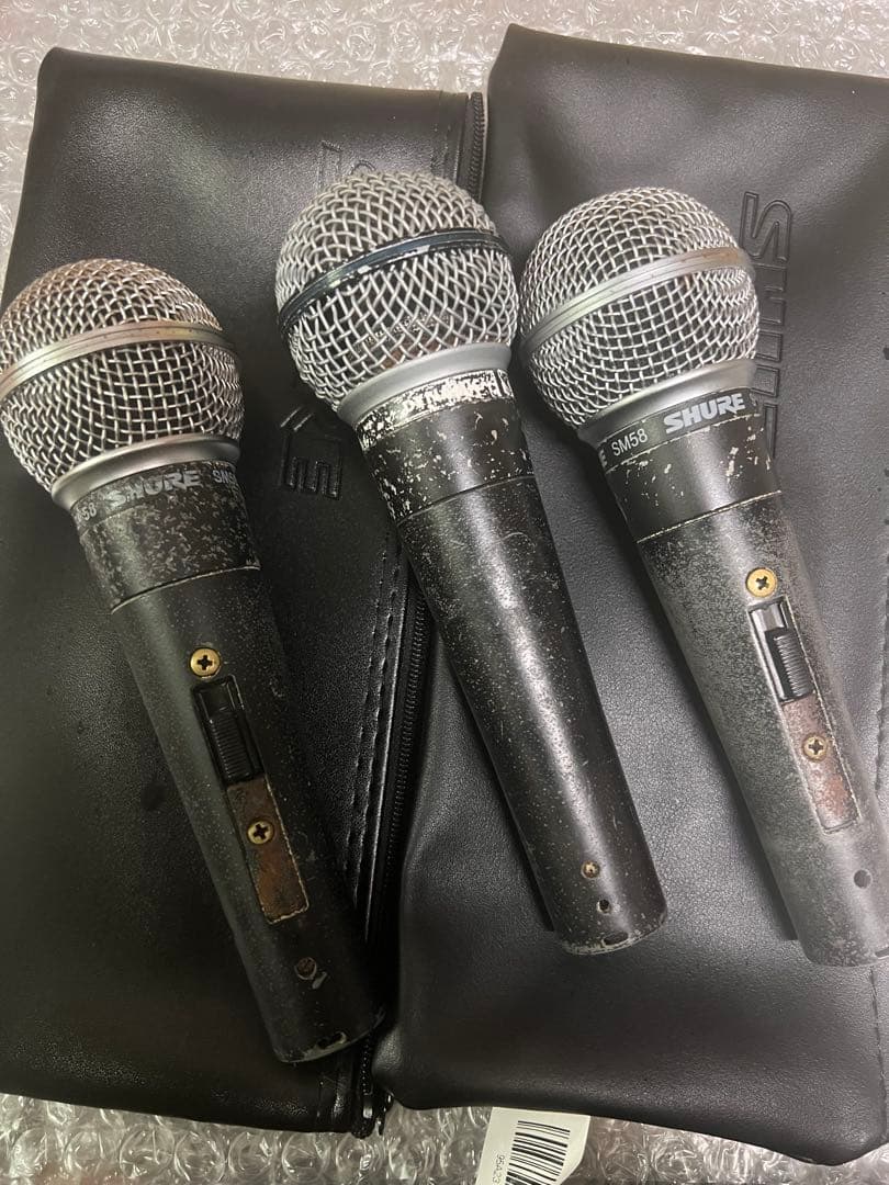 SHUREシュアー マイク SM58 3本