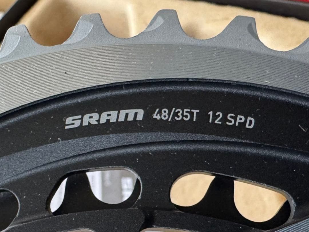 最終 値下げ 新品 SRAM Red 48/35T 12S 172.5mm