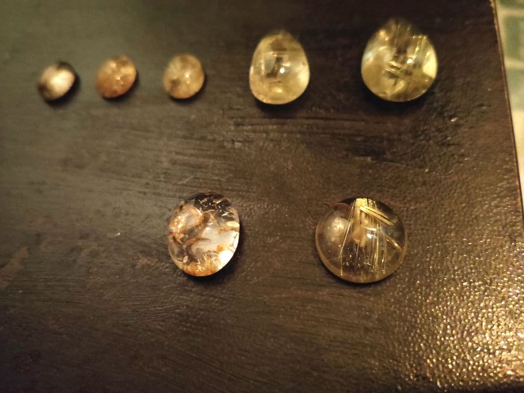 ルチルクォーツ ルース F