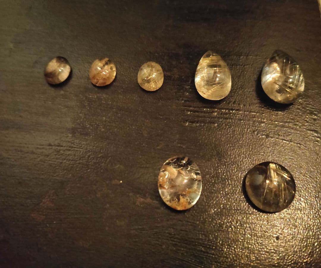 ルチルクォーツ ルース F