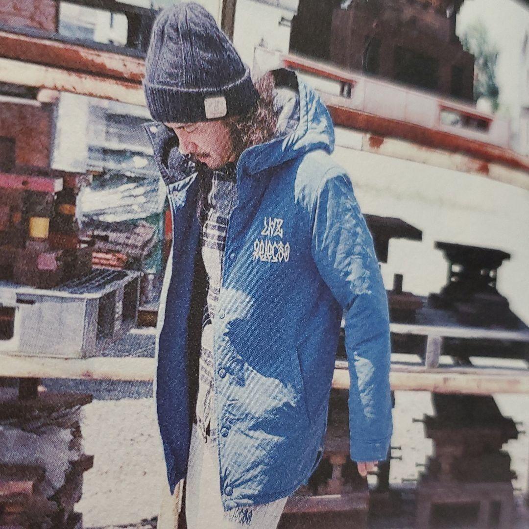 【ほぼ未使用】ルースイソンブラ 中綿 パーカー ジャケット L 赤 廃盤モデル