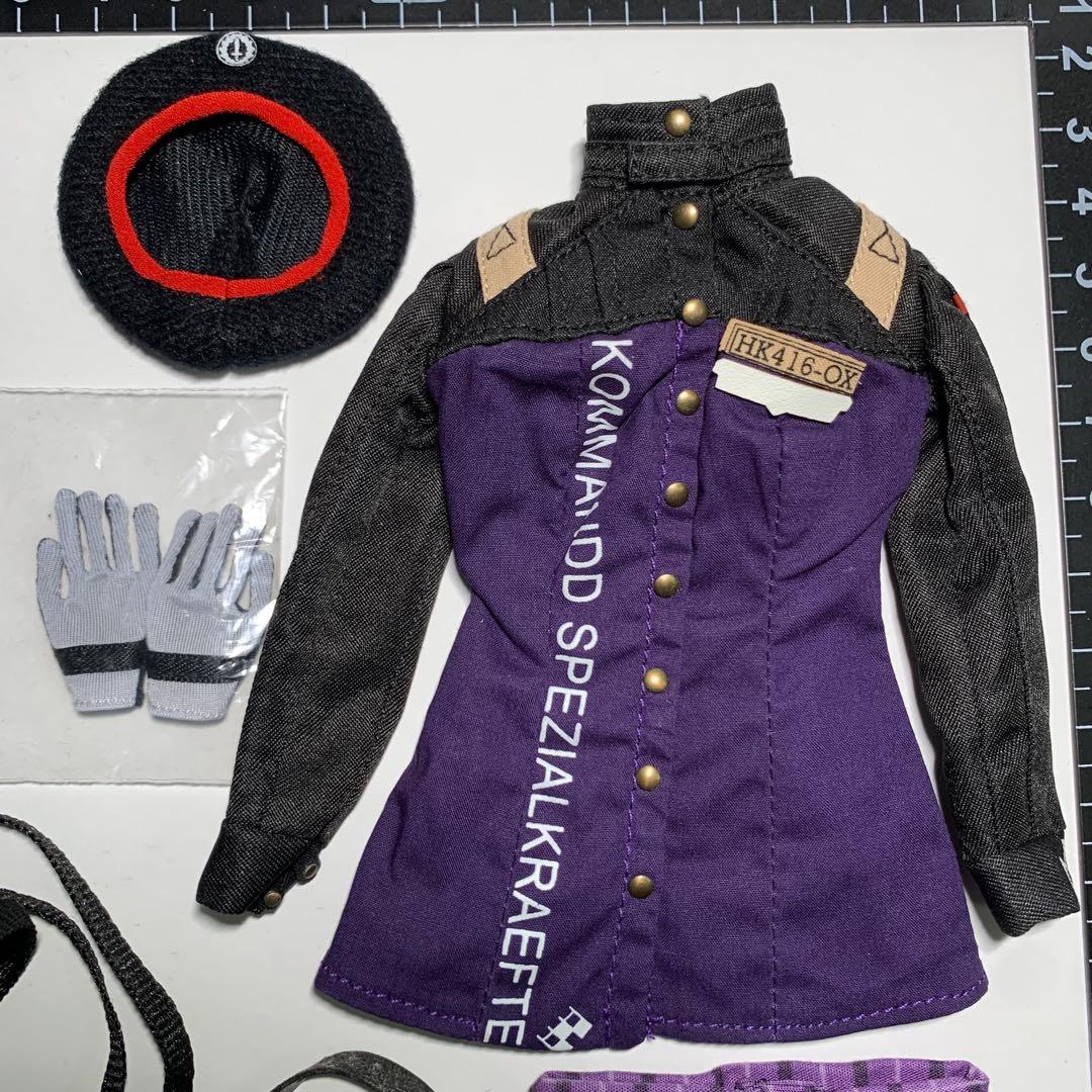 1/6 人形、ドール用　ドールズフロントライン HK-416 コスチュームセット