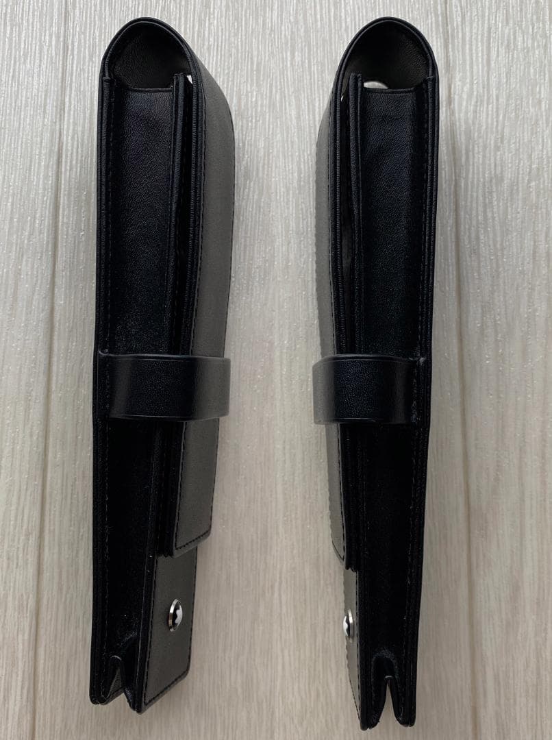 美品 モンブラン レザー 本革 ペンポーチ ペンケース １本用 １本差 ブラック