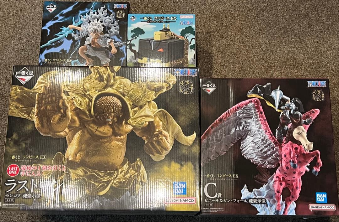 一番くじ ワンピース 悪魔を宿す者達 vol.3 A賞 C賞 E賞 ラストワン賞