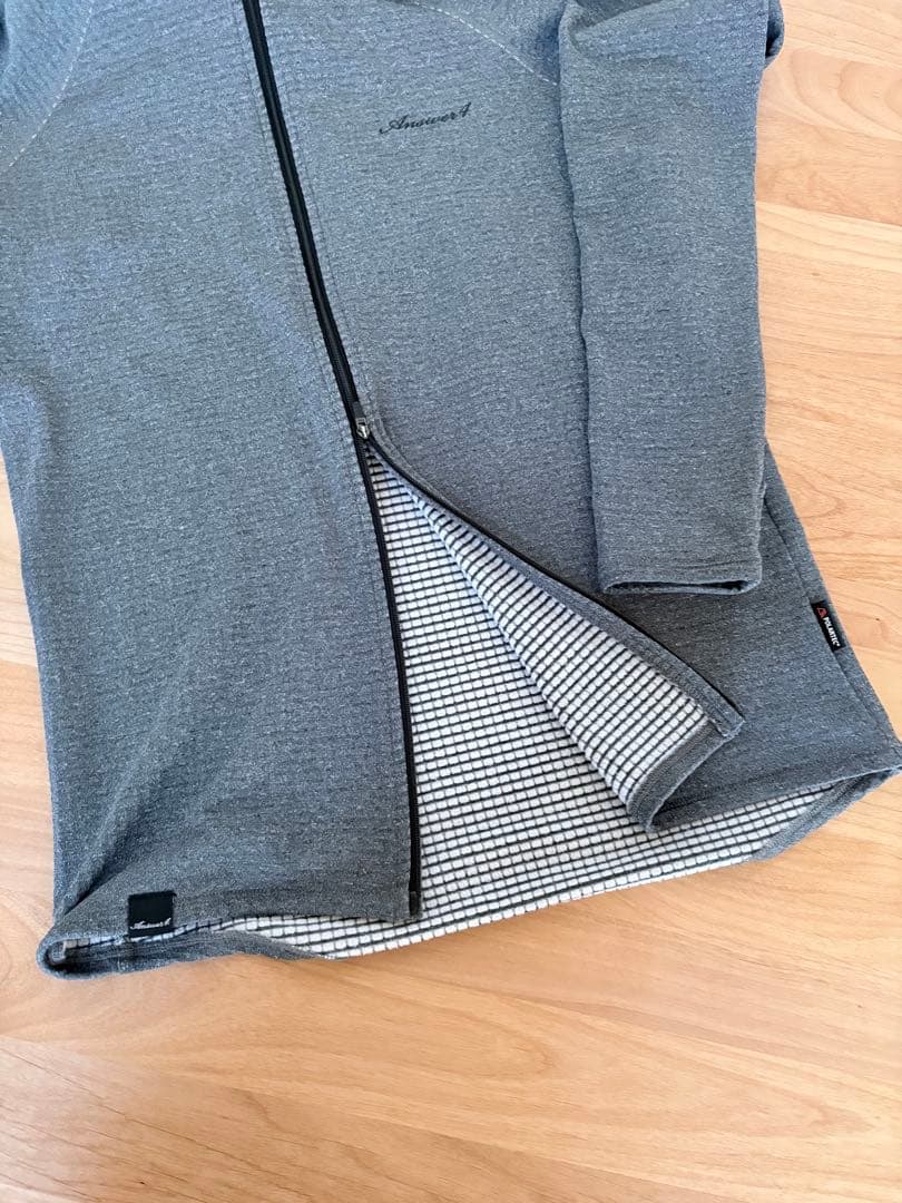 Answer4 パワーグリッド フルジップ フーディ Sサイズ