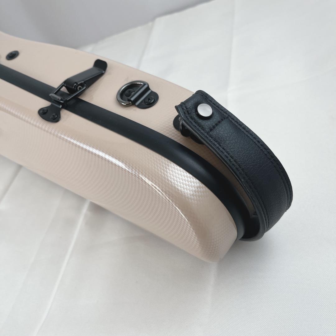 美品☘️ カーボンマック　バイオリンケース　4/4サイズ　ピンクベージュ