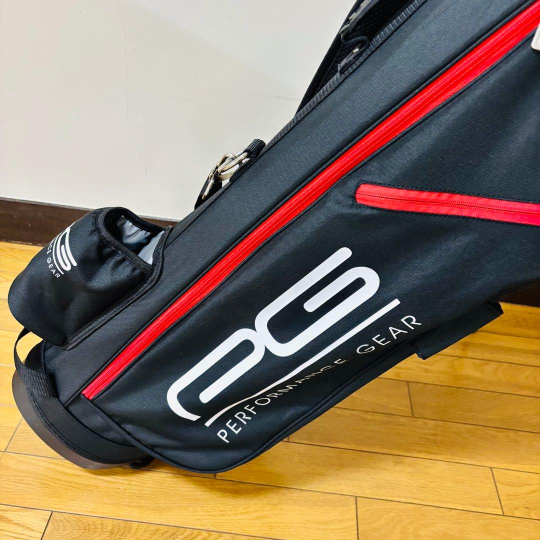 【ほぼ未使用】PERFORMANCE GEAR ゴルフキャディーバックスタンド式