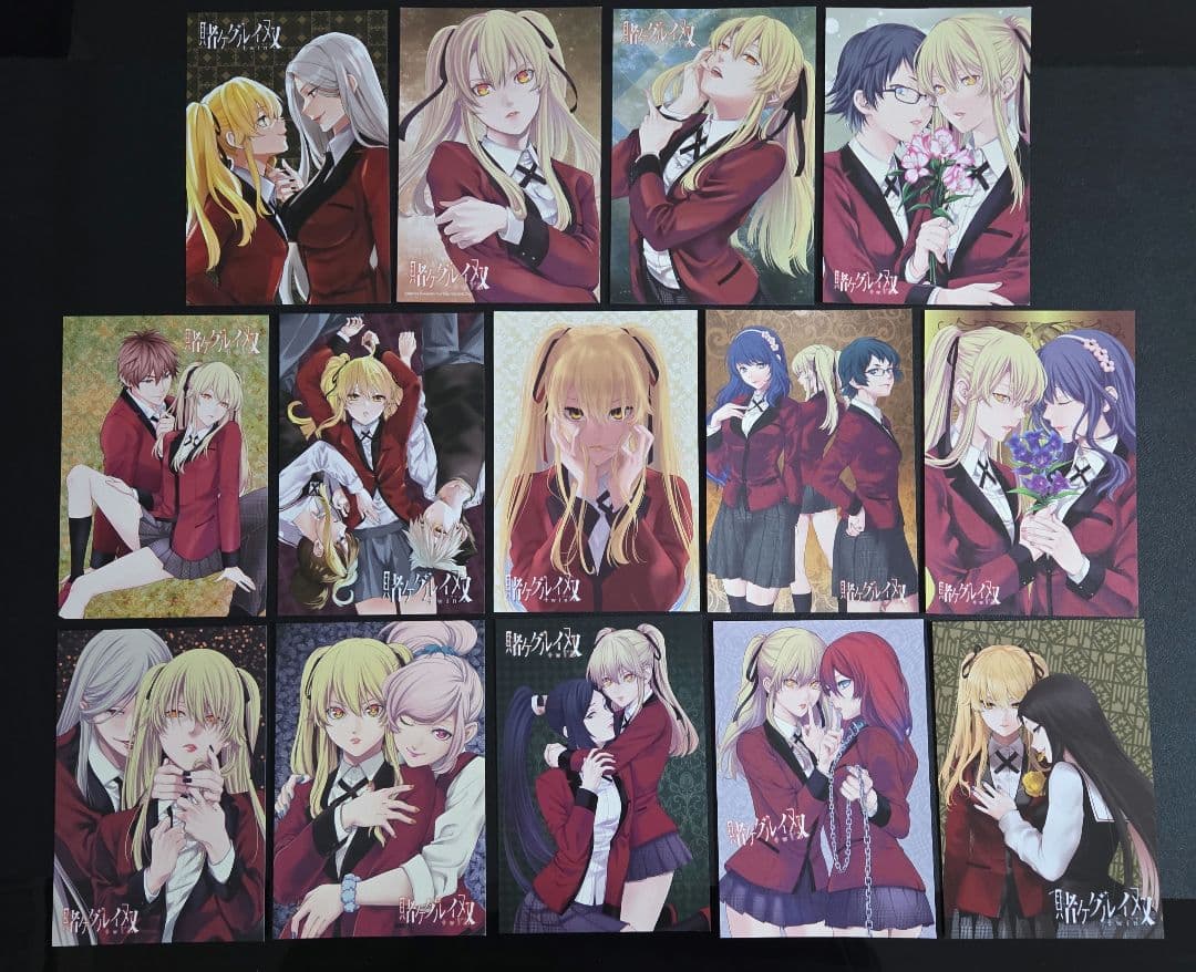 賭ケグルイ　双　特典　イラストカード　ポストカード　早乙女芽亜里