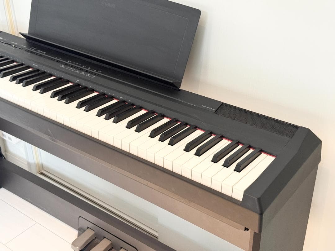 YAMAHA デジタルピアノ スタンド＋ペダルユニット付き P-105