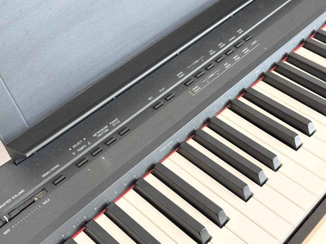 YAMAHA デジタルピアノ スタンド＋ペダルユニット付き P-105