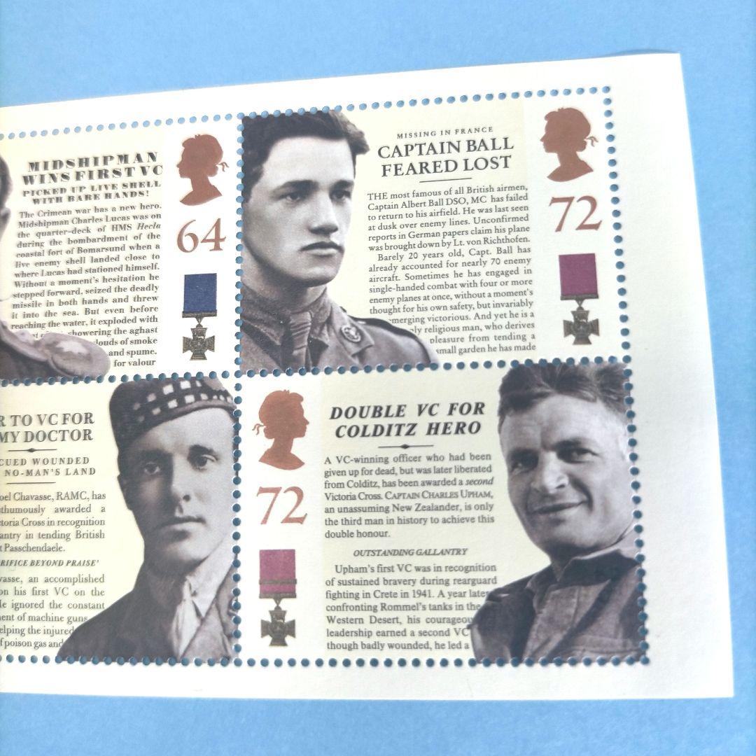 2640 外国切手 イギリス 2006年 ビクトリア十字勲章100周年 未使用