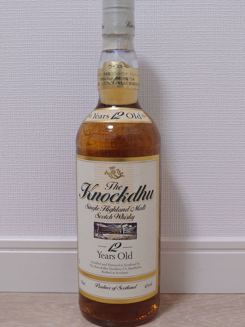 て*ん様 ノックデュー12年　1990年代流通　750mL 43%
