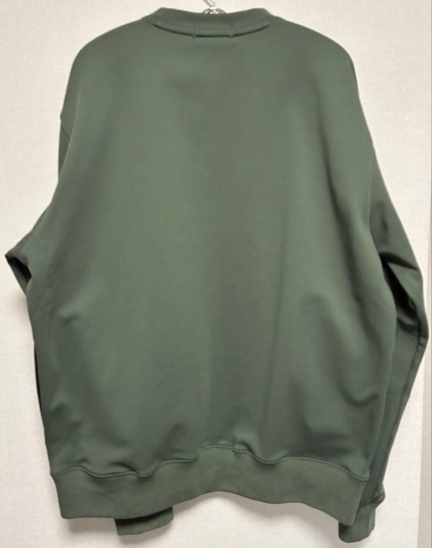 BANDEL バンデル クルーネックトレーナー 裏起毛 Lサイズ カーキ