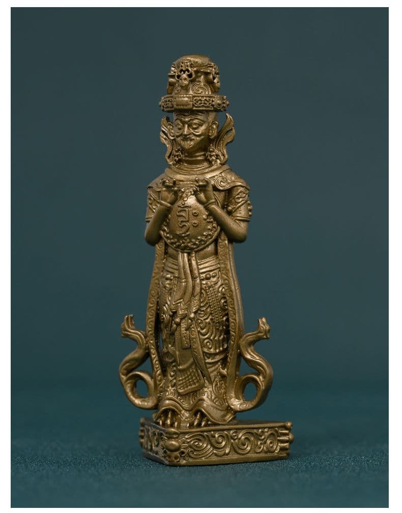 仏教美術 ザキラム仏像 禅意茶台 文机 鎮宅 辟邪 開運 風水 招財 置物