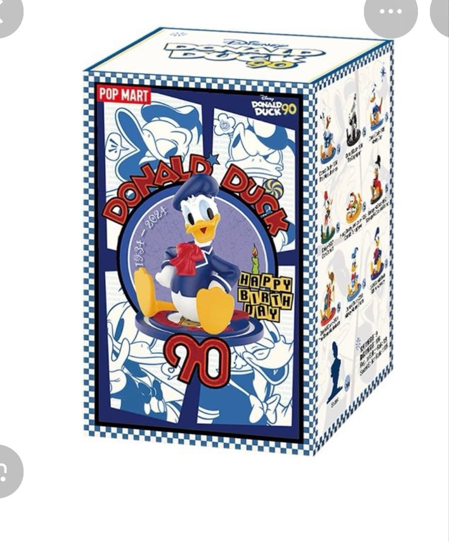 【箱無し】POP MART ドナルドダック 90周年記念シリーズフィギュア